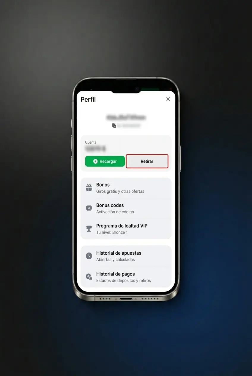 Guía paso a paso para retirar dinero de 1win en Chile con métodos como Mach, Khipu y WebPay