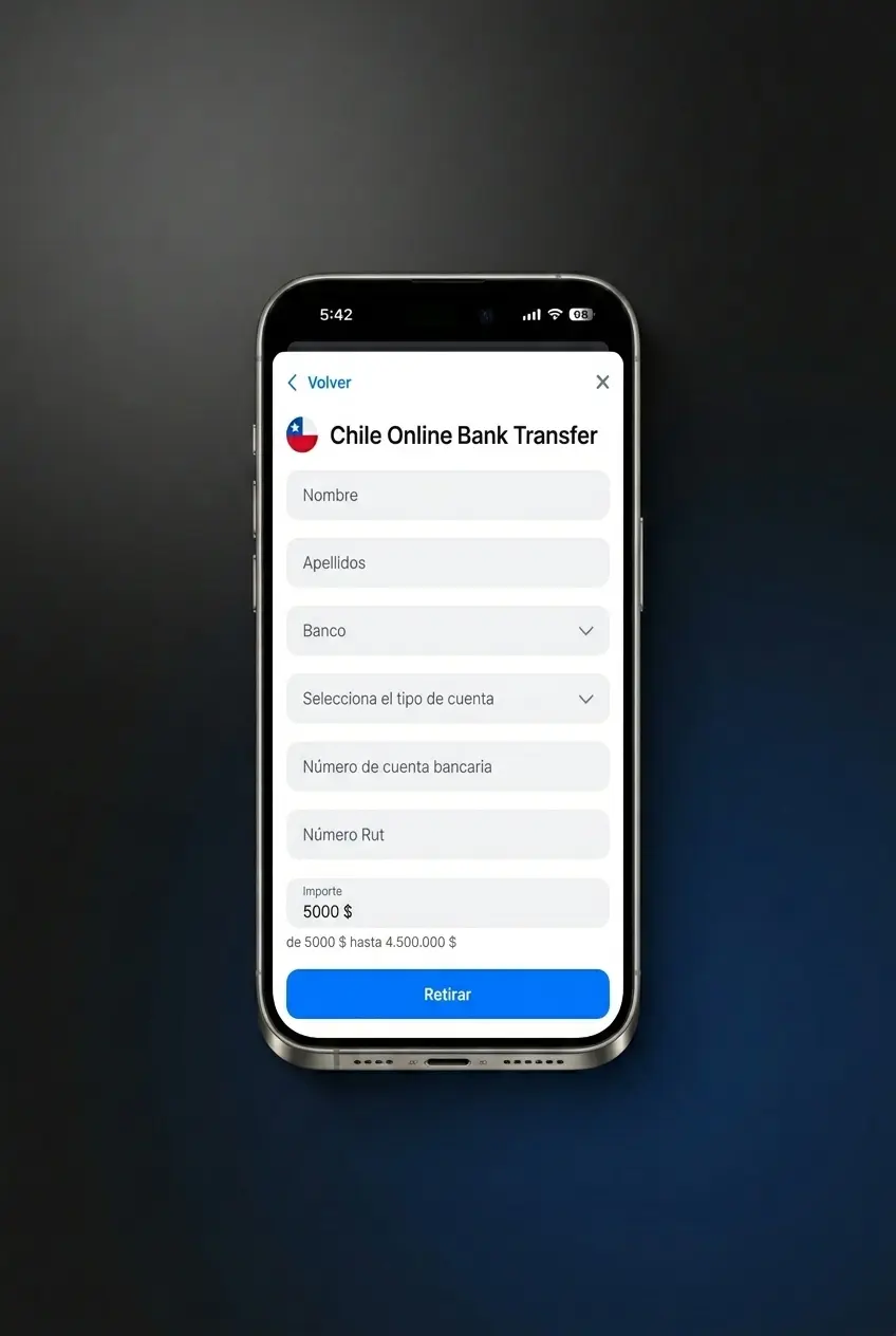 Guía paso a paso para retirar dinero de 1win Chile con métodos como Mach, Khipu y WebPay